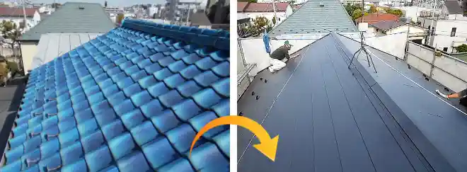 横浜市の屋根地震対策